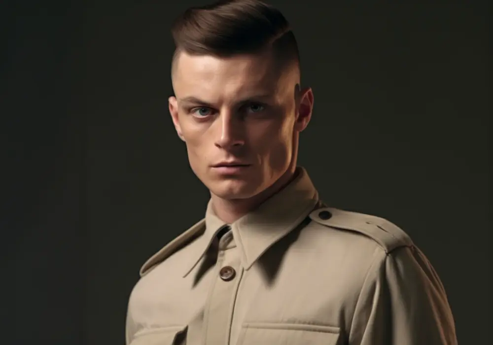 Fryzura na żołnierza: Męska elegancja w militarnej odsłonie