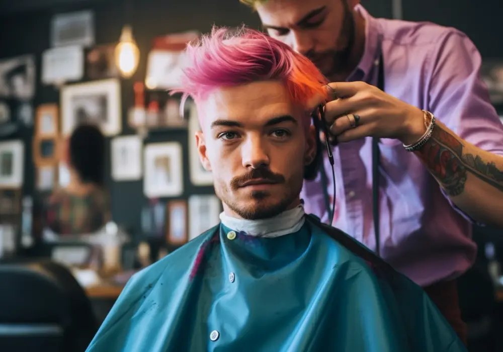 Farba dla mężczyzn: Nowe trendy w koloryzacji włosów