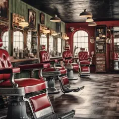 Wnętrza barber shopu - Jak urządzić salon?