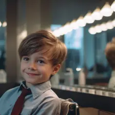 Trendy i inspiracje dla chłopców z grzywką