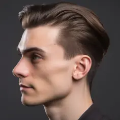 Fryzury męskie z przedziałkiem: Trendy w stylizacji z przedziałkiem